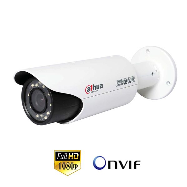 TUBO EXTERIOR | EXMOR 1/2.8" ICR | 2.0 MP | 1080P | IR: 20m | IP66 | PoE - DH-IPC-HFW3202CN
