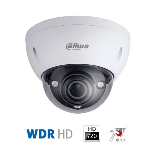 DOMO EXTERIOR | CMOS 1/3" ICR | 1.3 MP | WDR | IR: 30m | IP67 | IK10 | PoE - DH-IPC-HDBW2101R-ZS