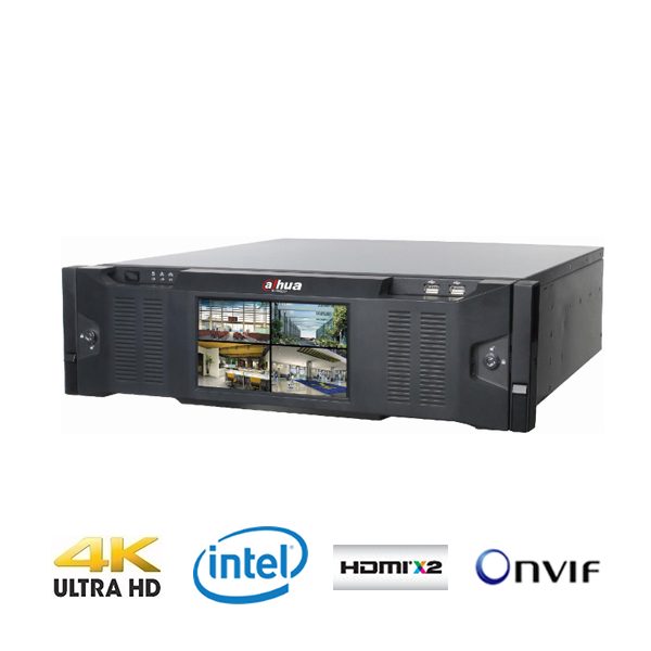 NVR 128CH | Hasta 12MP | TASA Bits 384Mbps | 2 HDMI/VGA | 16 HDD | ONVIF - DH-NVR616DR-128-4KS2