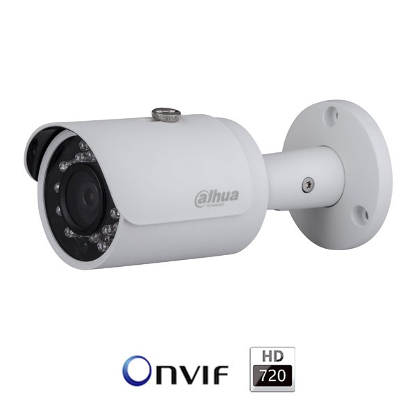 TUBO EXTERIOR | CMOS 1/3" ICR | 1.3 MP | HD 720P | IR: 30m | IP66 | PoE - DH-IPC-HFW1120S